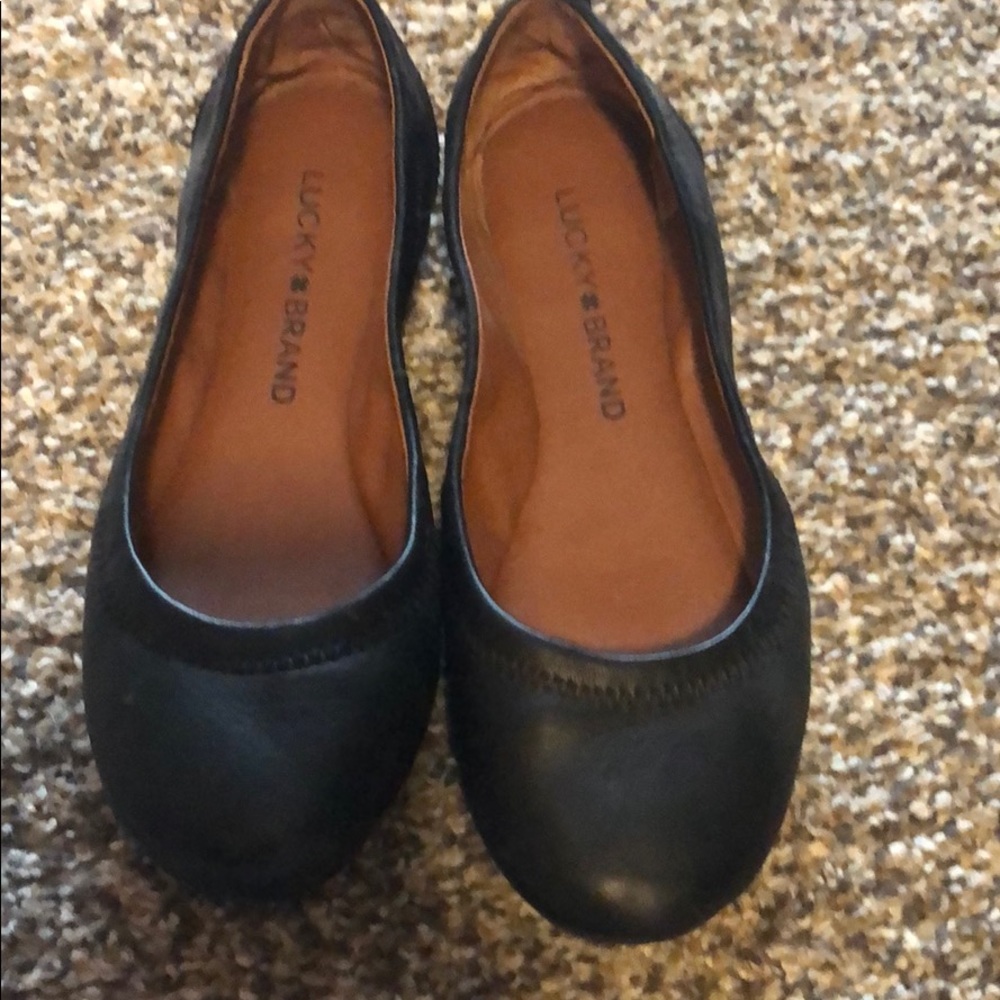Black Lucky Flats